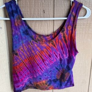 CUTE TIE-DYE TANK